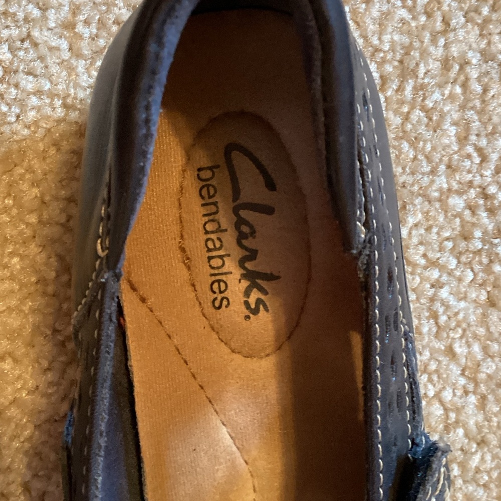 Clark’s Comfort Slip-On Women’s Navy Casual Flats size 9N - Picture 2 of 6